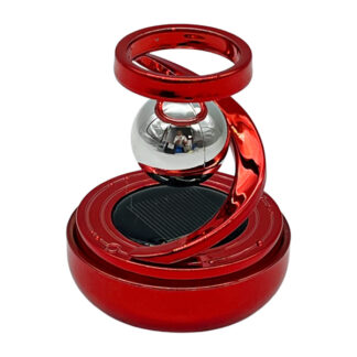 Освіжувач д/авто Левітуючі кільця Сфера 1шт сонячна батарея арт.1036-5