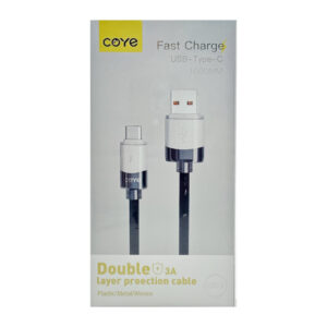 Кабель COYE 1000мм 3A USB-Type-C арт.CМ-2 (13-042)