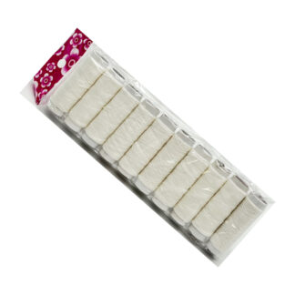 Нитки д/шиття Білі Набір 10шт арт.1047-D06 *12