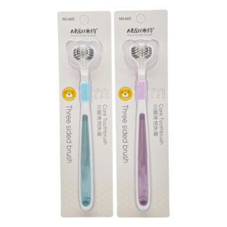 Зубна щітка ME&U 1шт тристороння №660 *24