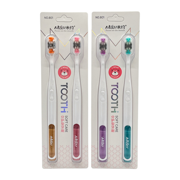 Зубна щітка ME&U 2шт Soft №801 *24