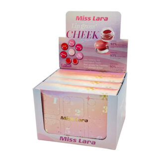 Блиск д/губ Miss Lara 6*4г Cheek Адвент набір арт.MS-516 *4
