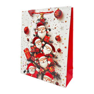 Пакет под. Новорічний 26*32*10см 10122-1М/10313-4М мікс