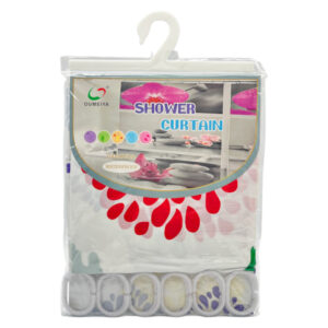 Шторка в ванну OUMEIYA 180*180 1шт Малюнок +12гачків Мікс арт.А-050