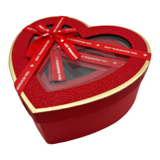 Коробка подар. 3шт Екран Серце Бант 