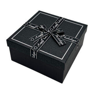 Коробка подар. Екран Квадратна Бант 