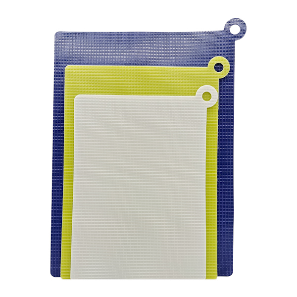 Дошка кухона пластикова 25*17/29*30/34*25см набір 3шт п/ковзання арт.34891-8