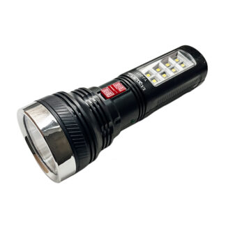 Ліхтар Luxury 227, 1W+8SMD, вбудований акумулятор, ЗУ 220V