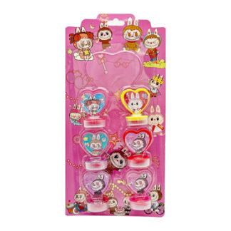 Штамп дитячий Набір 6шт Лабубу/Стіч Мікс арт.173-A1