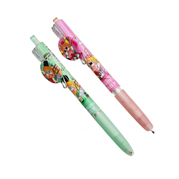 Ручка кулькова 1шт синя Малюнок з значком Арт.A2021/8108 *36