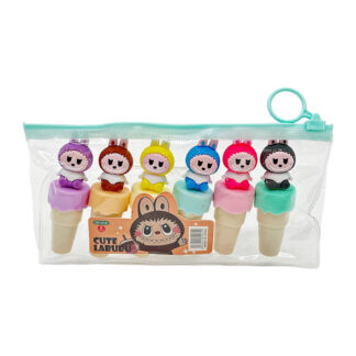 Текст-маркер Happy Melody міні набір 6шт Лабубу арт.DF-41A *24