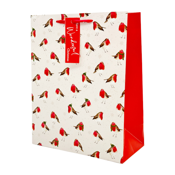 Пакет под. 26*32*12см Новорічний в асортименті арт.1264-A23/30/32/34 *48