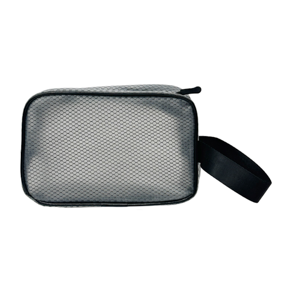 Косметичка жін. 19*13*8см Прозора Матова візерунок в сіточку арт.1202-A02