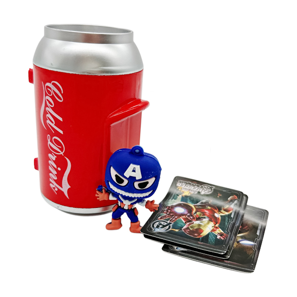 Іграшка Сюрприз в ж/б банці 1шт Месники арт.138258-6 (254-03) *12