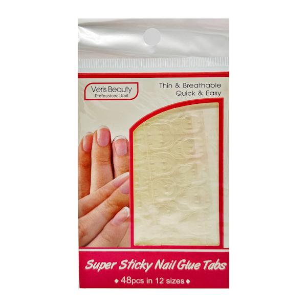 Стікери клейові д/манікюру Veris Beauty 48шт арт.YW-201 (LX-24) *12