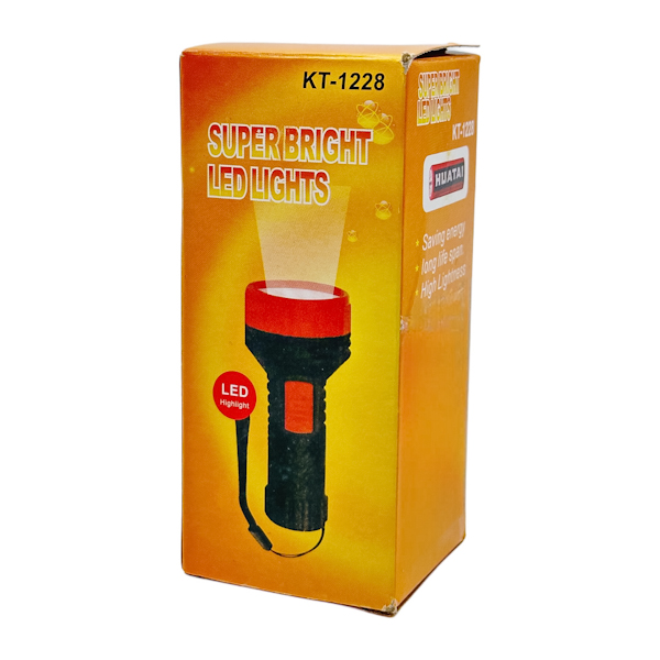 Ліхтар ручний LED Super Bright на батарейках арт.KT-1228 (86-18)