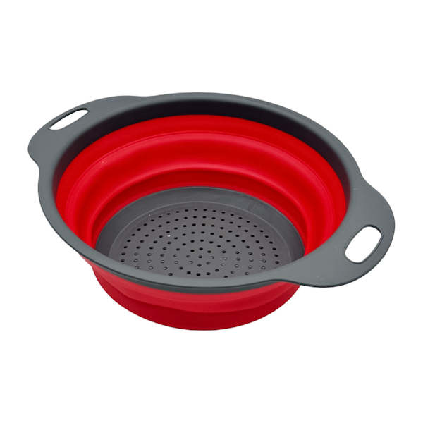 Друшлаг силіконовий складний 24см Круглий арт.CK43-21