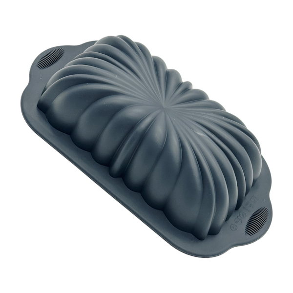 Форма силіконова д/випічки 28*16*8см Сіра Фігурна арт.CK10-338