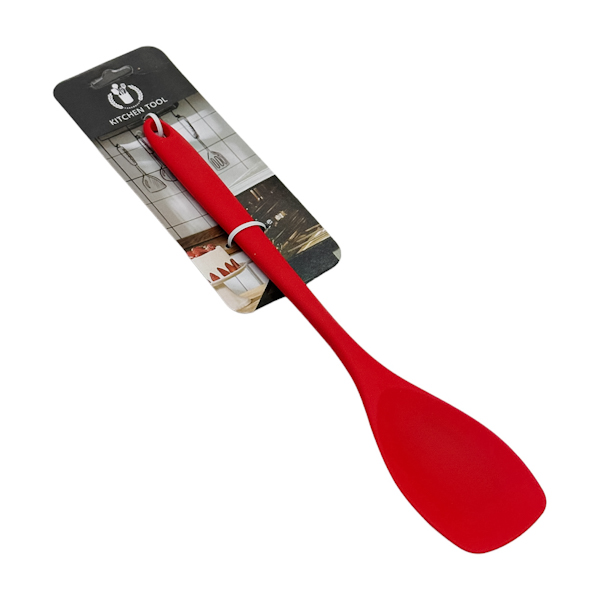 Ложка кухонна KITCHEN TOOL 1шт 27см силіконова арт.CK43-M19-6