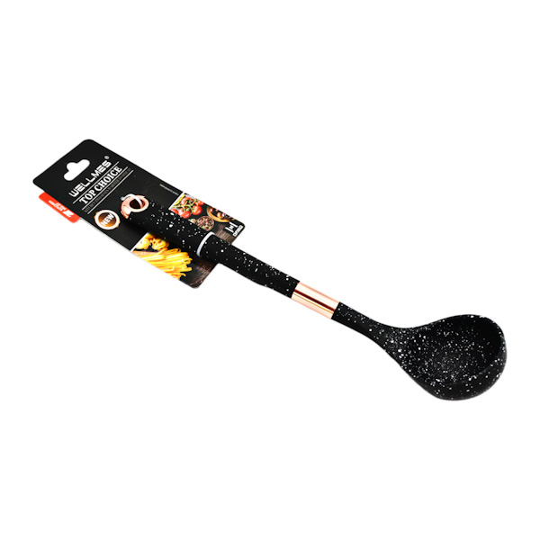 Ополонник кухонний WELLMES силіконовий 1шт чорний