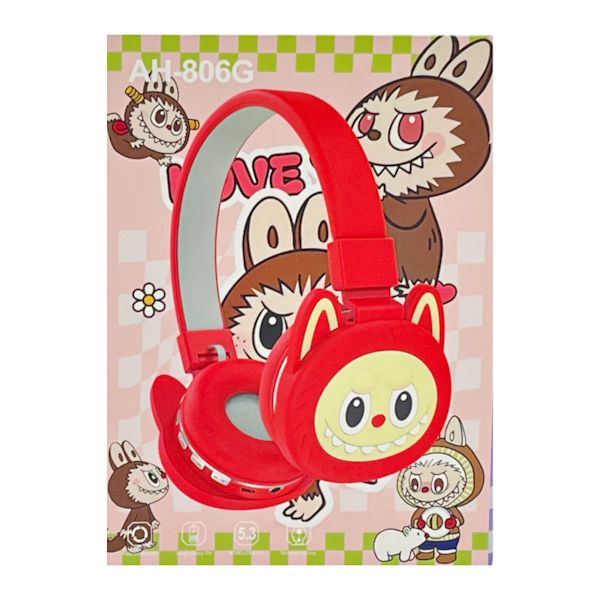 Навушники бездротові RQB Лабуба Bluetooth 1шт арт.AH-806G (223-A06)