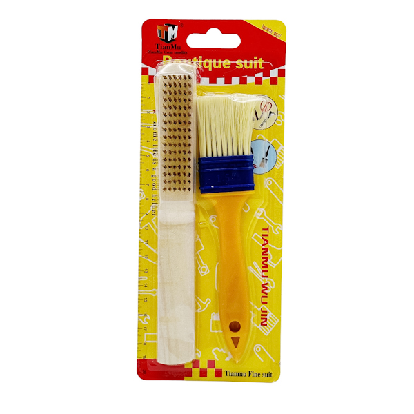 Набір TianMu Пензлик №1,5+щітка дротяна арт.327 *12