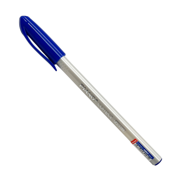 Ручка кулькова PIANO 1шт синя арт.РТ-1159 *50