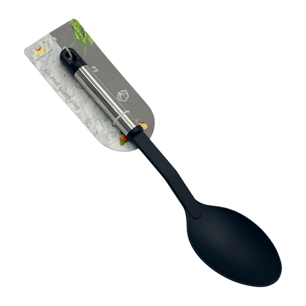 Ложка кухона пл+метал 31см