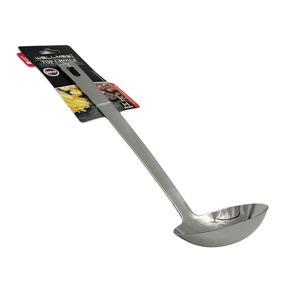 Ополонник кухоннаWELLMES 32*9.5СМ металева YJ0971