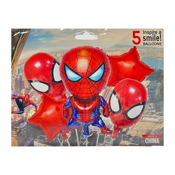 Кулька повітряна набір 5шт фольга Дитяча Герої мультиків арт.1052-Q01 *10