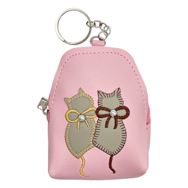 Гаманець-брелок дитячий Екошкіра Котики арт.1174-09 *12