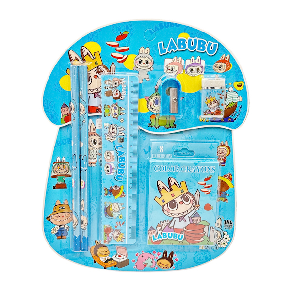 Канцелярський Набір на 6 предметів на планшетці арт.1242-3