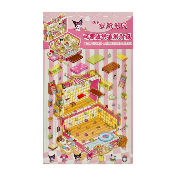 Наклейки дитячі DIY CuteStorageLandscaping Декор кімнати арт.CH-154 (27-68) *24