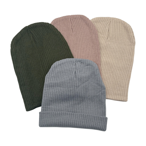 Шапка в'язана 1шт Кольорова в асортименті арт.180-01 *12