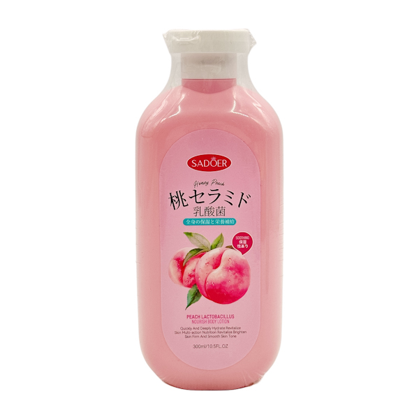 Молочко д/тіла SADOER 300мл Персик арт.BQY83 *12