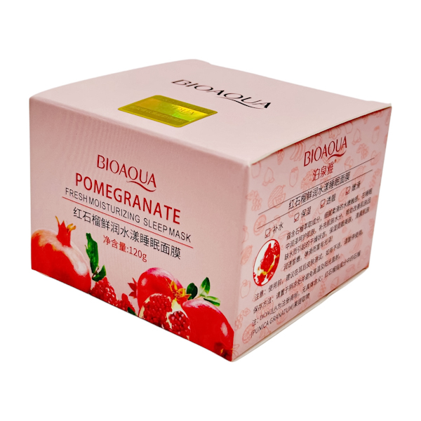 Маска д/обл BIOAQUA 120г нічна гелева Гранат арт.BQY34 *12