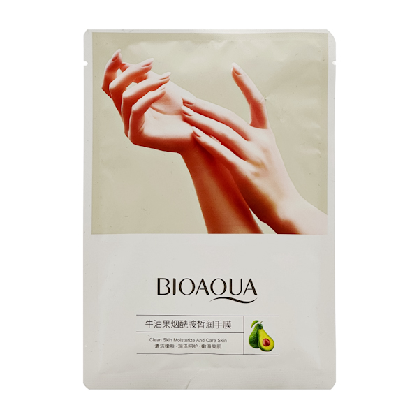 Маска д/рук тканинна BIOAQUA 35г Авокадо арт.BQY04