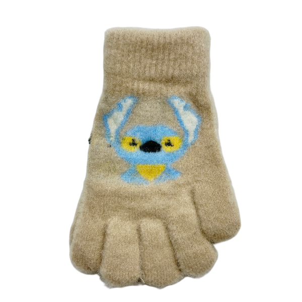 Перчатки дит. JIALONG д/хлоп 1пара принт 14СМ Мікс арт.238-03/06 *24