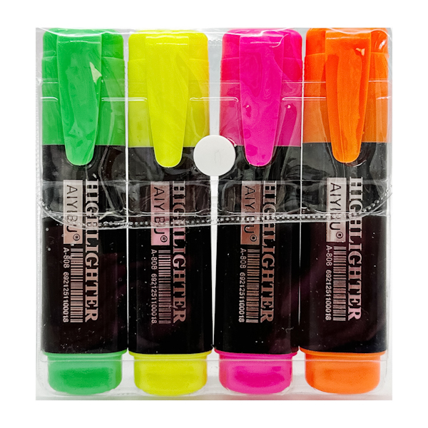 Текст-маркер AIYBU Набір 4шт арт.А-808-4 (76-12)