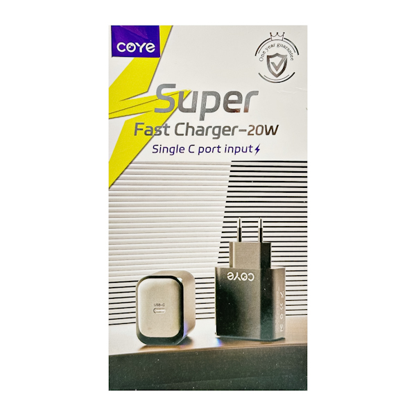 Зарядний блок COYE Type-C 3А арт.CD-27 (13-22)