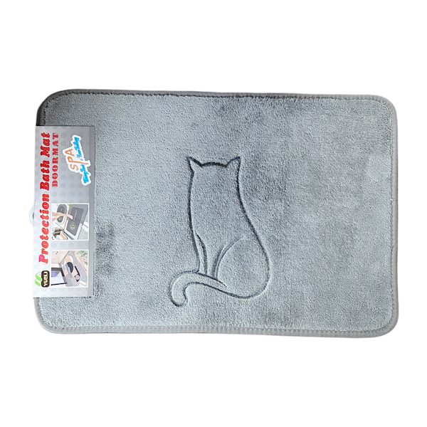 Килим д/підлоги 40*60см п/ковзання Котик арт.1272-04 *4