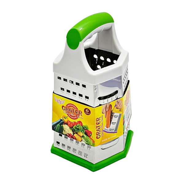 Тертка KH 6-гранна 8'' пластикова ручка арт.191-В41