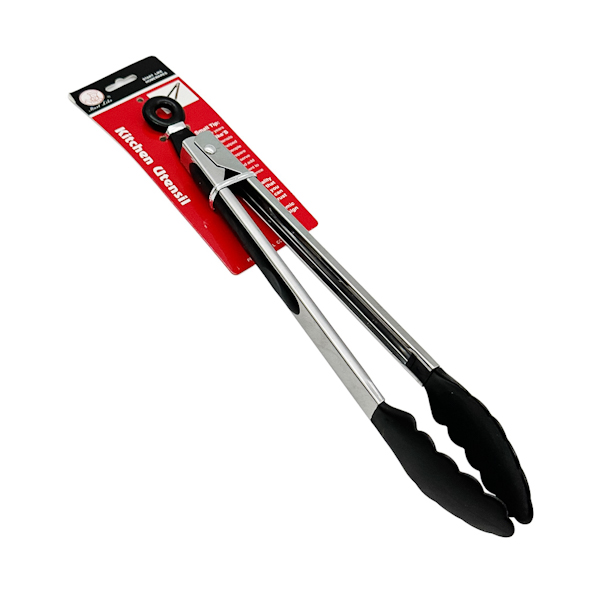 Щипці кухонні Start Like метел+нейлон 1шт 29см арт.191-B14 *12