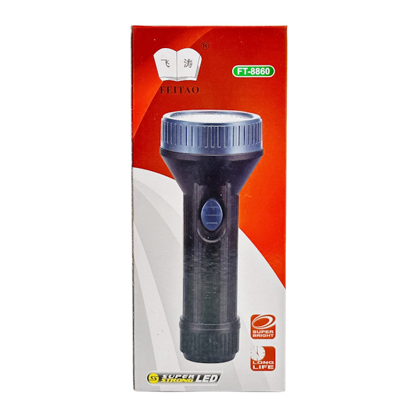 Ліхтар ручний LED FEITAO на батарейках арт.FT-8860 (86-19)