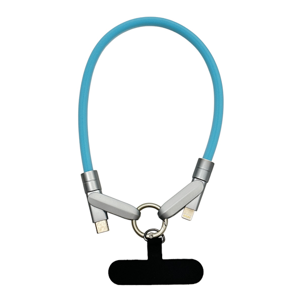 Шнур д/телефону під чохол 1шт з кабелем Type-C -Lightning арт.283-06 *10