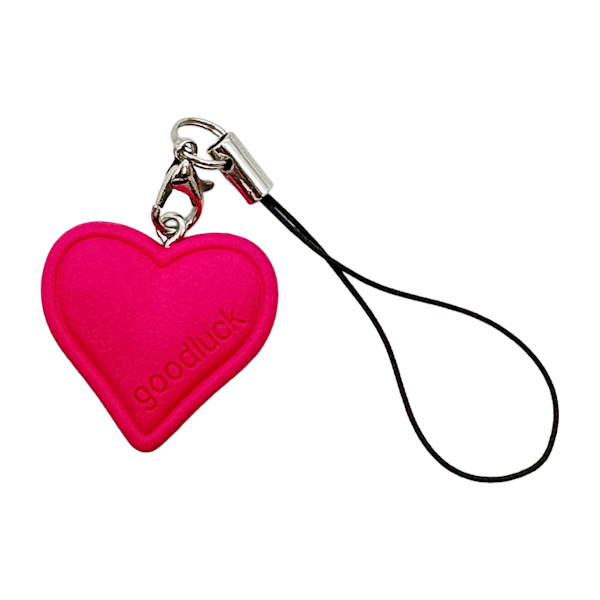 Брелок 1шт Міні Сердечко з шнурком арт.6132 (1240-4) *20