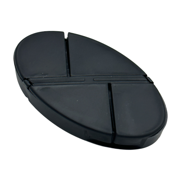 Органайзер д/таблеток GuangMeisi 1шт Овальна на 4 кейси арт.HR8906 (25-В25)