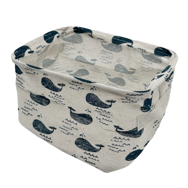 Кошик-органайзер д/зберігання речей 20*16*13см з принтом арт.1258-F01