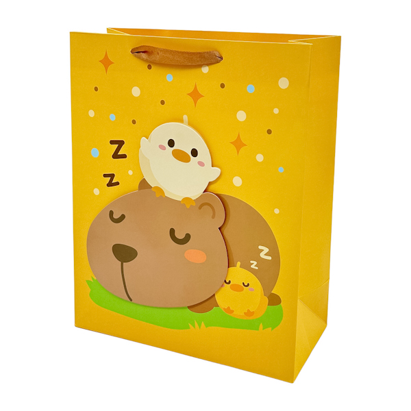 Пакет под. 26*32*12см Дитячий 3d Капібара арт.1264-A18 *12