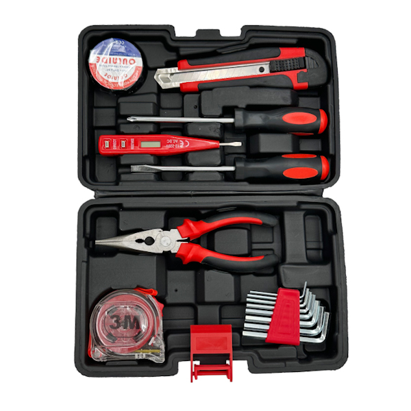 Набір інструментів на 8 предметів в пластиковому кейсі арт.LZ-6002